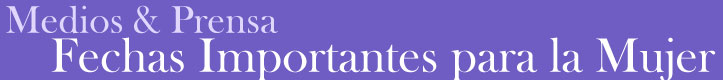 headers fechas para la muje